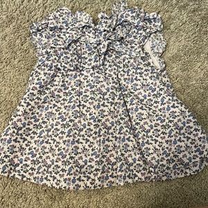 Janie and Jack 12-18M Purple/Blue Floral Dress